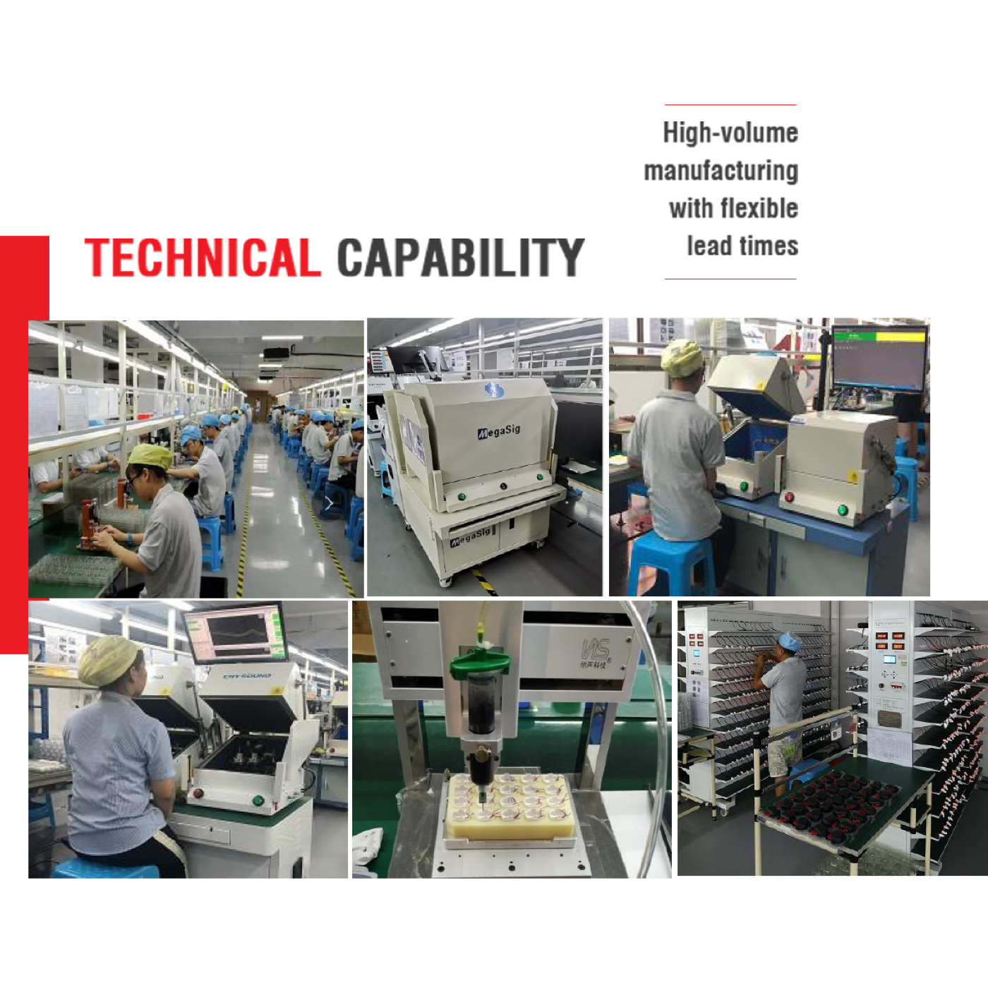 iSoud production line supporting custom earbuds OEM ODM manufacturing
